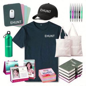 Impactful Exhibition Marketing Gift Set with Custom Notebooks Pens Tech Gadgets and <b>Canvas</b> Bags for Business Promotion - Product Image 4