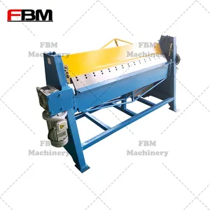 Low cost 1.5mm thick 1300mm long electrical panel electric bending folding machine