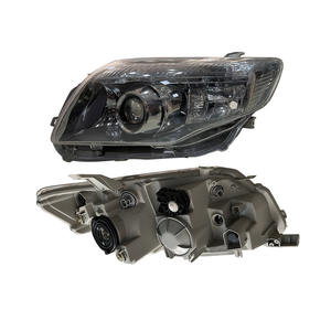 مصابيح أمامية للسيارة تويوتا كورولا فيلدر أكسيو Nze140 E141 من 2006 إلى 2012، مصباح أمامي مع عدسة، زوج واحد - Product Image 2