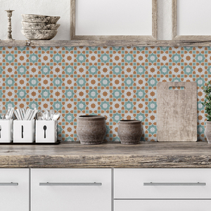 Carreaux <span class=keywords><strong>de</strong></span> sol et panneaux muraux en PVC autocollants imperméables – Adhésifs, faciles <span class=keywords><strong>à</strong></span> poser pour crédence <span class=keywords><strong>de</strong></span> cuisine, <span class=keywords><strong>salle</strong></span> <span class=keywords><strong>de</strong></span> <span class=keywords><strong>bain</strong></span>, chambre, salon – Style moderne pour la maison - Product Image 5