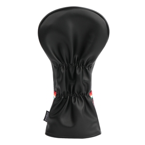 Thả vận chuyển bán buôn Tùy chỉnh cao cấp Da đường xương sọ Câu Lạc Bộ Golf headcover lái xe bao gồm - Product Image 3