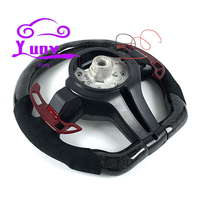 Accessoires pour BMW, volant de voiture en fibre de carbone forgée pour BMW F30 F10 F22 F32 F80 F87 M3 M4 M-Sport, style racing, compatible OEM