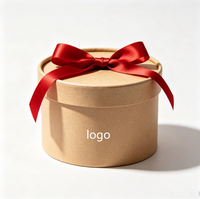 Boîte Cadeau Cylindrique en Matériau Recyclé pour Bougies, Bonbons, Faveurs de Mariage, Cadeaux de Baby Shower – Vente en Gros