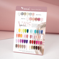 Venalisa Nouveau Kit VIP5 Gel Acrylique Sans Hema Pour Ongles, Vernis Semi-Permanent UV Gel, 60 Couleurs, Vernis à Ongles Gel Marque Privée