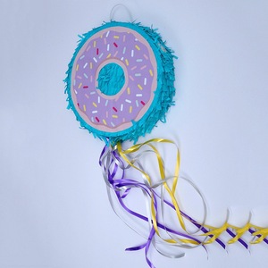 Colorful Party Game Pinata Lightweight Hanging Design Perfect for Family Gatherings Birthday Parties and Holiday Celebrations - Product Image 1