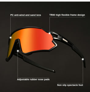 <span class=keywords><strong>Gafas</strong></span> de <span class=keywords><strong>sol</strong></span> deportivas de Montañismo al aire libre estilo moda de la mejor calidad <span class=keywords><strong>gafas</strong></span> de <span class=keywords><strong>sol</strong></span> de senderismo con protección UV personalizada - Product Image 4