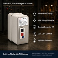 Arrancador Magnético Trifásico 380/440V 50/60Hz Pre-Ensamblado con Relé de Sobrecarga para Bomba de Agua y Molino de Arroz