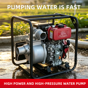 Pompa d'Acqua Portatile 10-100M³/H per Irrigazione Giardino, Motore a Benzina, Qualità OEM ODM, Vendita Diretta dalla Fabbrica - Product Image 5