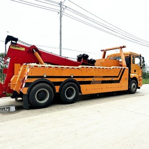 Camión de Remolque Shacman 6x4 de 25 Toneladas, Camión de Recuperación Hidráulico para Carreteras, en Venta - Product Image 6