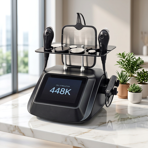 เครื่องสลายเซลลูไลท์ Tecar Therapy รุ่นใหม่ ปี 2026 ความถี่ 448k RF สำหรับปรับรูปร่าง พร้อมใบมีด Fascia Knife 448k สำหรับกายภาพบำบัด ใช้ในบ้านได้ เครื่องลดสัดส่วน - Product Image 1