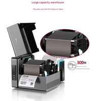 Impresora de Códigos de Barras Original Postek E200I con Bluetooth, Impresora Térmica de Etiquetas de Códigos de Barras para Envíos, Impresora Inalámbrica de Pegatinas Postek