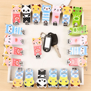 Cortauñas con diseño de animales de dibujos animados, 10 mm, portátiles, para bebés, niños, adultos, estilo coreano - Product Image 3