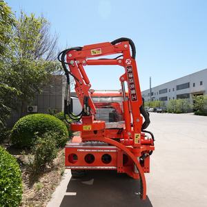Podadora diésel de brazo articulado duradera para ingeniería municipal, poda y recorte de arbustos en cinturones verdes, 1 año de garantía, certificación CE - Product Image 6