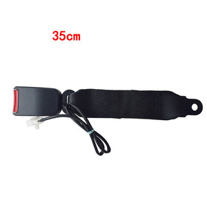 Fibbia Universale per Cintura di Sicurezza Auto con Cablaggio, Base per Cintura di Sicurezza Multiuso con Pulsante Rosso per Auto, Furgoni e Camion - Product Image 4