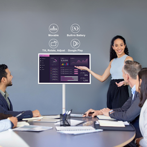 Fabricante HBYLCD, Televisor Inteligente <span class=keywords><strong>de</strong></span> 21.5 Pulgadas con Pantalla Táctil LCD, Batería Integrada, Televisor Portátil Inteligente con Wifi - Product Image 1