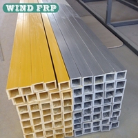 Profils en fibre de verre extrudée anti-corrosion MARINE avec service de découpe, couleurs personnalisées et classe d'ignifugation ASTM E84 Classe 1