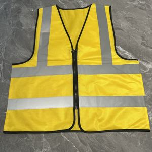 Chaleco reflectante <span class=keywords><strong>de</strong></span> seguridad negro <span class=keywords><strong>de</strong></span> alta visibilidad, chaqueta <span class=keywords><strong>de</strong></span> seguridad, chaleco reflectante <span class=keywords><strong>de</strong></span> color azul, amarillo canario, chaleco <span class=keywords><strong>de</strong></span> seguridad Industrial - Product Image 3