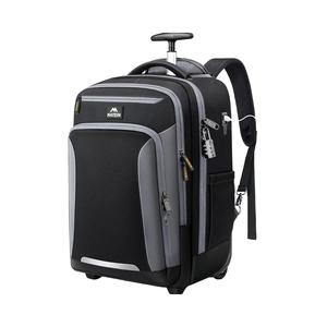 MATEIN Sac <span class=keywords><strong>à</strong></span> dos roulant antivol <span class=keywords><strong>pour</strong></span> <span class=keywords><strong>ordinateur</strong></span> <span class=keywords><strong>portable</strong></span> de 17 pouces, avec port USB, <span class=keywords><strong>valise</strong></span> <span class=keywords><strong>à</strong></span> <span class=keywords><strong>roulettes</strong></span> <span class=keywords><strong>pour</strong></span> collège et école, sac de transport <span class=keywords><strong>pour</strong></span> - Product Image 1