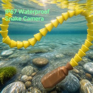 Nhà Máy Bán buôn 2.4 inch video ống máy ảnh kiểm tra 8 đèn LED borescope rắn máy ảnh với ánh sáng cho trẻ em - Product Image 4