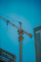 HAISHAN 4T QTZ40-HS4708 Mini-grue à tour avec boîte de vitesses, roulement, engrenage, moteur - Grue de construction à haute efficacité (400kN.m 119M)