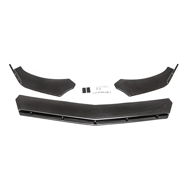 Car Exterior Accessories Body Kits Universal Front Bumper Spoiler Lip Fit For All Car