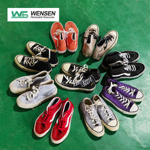 Zapatillas de Lona de Moda para Hombre con Cordones, Calzado Casual con Suela de Goma Antideslizante, Estilo Converse y Vans Usados - Product Image 2