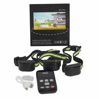 Dog Remote Dog Trainings halsband mit Vibrations training Touch Warnung Stop Barking Ring 150m Set Light Electronic Fence