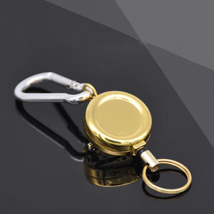 ゴールデン・スティール製格納式ワイヤーロープ、ガーディアン落下防止強力スチールワイヤーロープバックル、自動巻き取り式ライフライン - Product Image 3