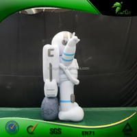 Modèle gonflable personnalisé d'astronaute de dessin animé, durable, pour événement sur le thème de l'espace, promotion de marque