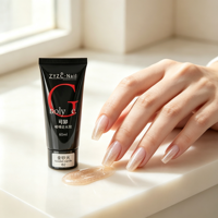 Gel de polissage OEM de marque privée 60ml pour l'extension des ongles Soak Off Quick Acrylic Gel Nai Polish Polygeling