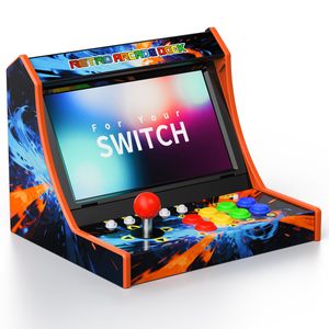 แท่นเกม Honcam Mini Arcade Dock แบบมีสาย สำหรับ Nintendo Switch/Switch 2 พร้อมคอนโทรลเลอร์ 2 ตัว ปุ่ม C ฟังก์ชั่นปลุก จอยสติ๊กแบบโลหะ ปุ่มเทอร์โบ - Product Image 1