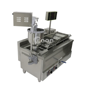Mini machine <span class=keywords><strong>à</strong></span> beignets entièrement automatique en Chine avec 3 moules Machine <span class=keywords><strong>à</strong></span> beignets <span class=keywords><strong>à</strong></span> gaz électrique Nouvelle condition pour les boulangeries - Product Image 2