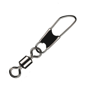 Mousqueton pivotant en acier inoxydable avec anse 403020101234567810 pour accessoires de pêche - Product Image 1