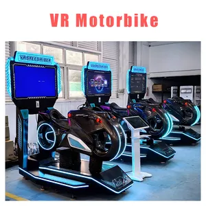 Venta directa de fábrica Nuevo juego de motocicleta 9D Realidad virtual Máquina de carreras de motocicletas Simulación de automóviles Carreras Deportes Motocicleta