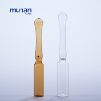 Échantillons gratuits Ampoule d'injection de vitamine C en verre médical Usp Type 1