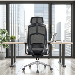 Mobiliário Comercial Ajustável Mesh Lift <span class=keywords><strong>Chair</strong></span> Ergonômico High Back 3D Tecido Modern Style <span class=keywords><strong>Office</strong></span> <span class=keywords><strong>Chair</strong></span> - Product Image 4