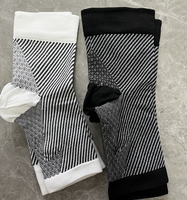 Chaussettes de compression pour fasciite plantaire et neuropathie, avec soutien de la voûte plantaire et protection de la cheville