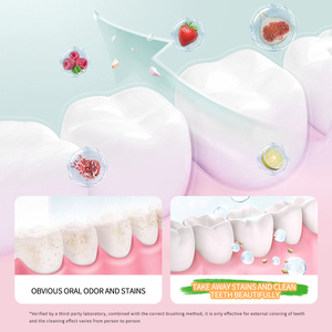 Nhà Sản Xuất Nhãn Hiệu Riêng Ramzer Làm Sạch Răng Trái Cây Kem Đánh Răng Chăm Sóc Cho Nướu Làm Mới Hơi Thở Sạch Miệng Kem Đánh Răng - Product Image 3