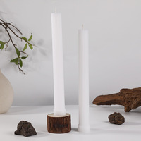 3D Streifen lange Kerzen Schöne Säule Wachs Kerzenhalter Elegante hohe dekorative Kerzenhalter Hochzeits feier Club Office Event