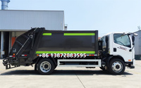 Esencial para la Ciudad Inteligente: Camión Compactador de Basura Automatizado CLW 12CBM |   Alta Tasa de Compresión