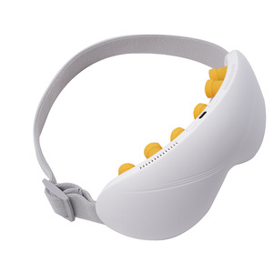 Eye Massager With Constant Temperature Hot Cold Compress Dual Eye Protection Rhythmic Vibration <b>Bluetooth</b> Music White To Black - Product Image 3