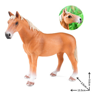 Modelo de simulación de animales sólidos transfronterizo yxs: Caballo, Blanco y Negro, Thousand-Mile, Missouri Foxfoot, para <span class=keywords><strong>niños</strong></span> - Product Image 5
