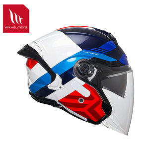 หมวกกันน็อคมอเตอร์ไซค์รุ่นใหม่ MT HELMETS COSMO SV Cascos Para Moto ได้รับการรับรองมาตรฐาน DOT/ECE  แบบเปิดหน้า ถอดประกอบได้รวดเร็ว - Product Image 4