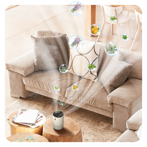 Diffuseur portable double mode voiture et maison, diffuseur d'huiles essentielles sans eau alimenté par batterie avec capacités de 5 ml/10 ml/15 ml - Product Image 2