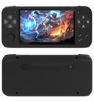HC2000 Console de jeu portable rétro portable Microphone intégré Écran 4.3 pouces E-Book Lecteur vidéo MP4 Audio Jack Lecteur de jeu