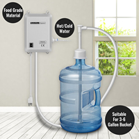 Pompe distributeur d'eau en bouteille BW4003-000A Flojet 5 gallons, prise UK 240v C/W et tube 1/4 "(utilisé pour être BW2005A)