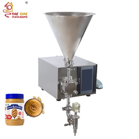 Machine de remplissage de liquides semi-automatique TODF-100HQ, machine de remplissage de bouteilles à tête unique avec trémie de 10 L