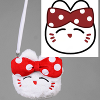 Uyeah OEM/ODM Faible MOQ Ours en peluche personnalisé, taille sur mesure, mignon, avec sac à suspendre, cadeaux pour enfants