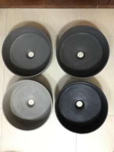 Évier de salle de bain rond, comptoir, en béton, lavage à <span class=keywords><strong>main</strong></span>, usine - Product Image 6