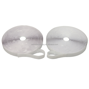 Weißes selbst klebendes Klebeband Velcroes Adhesive <span class=keywords><strong>Hook</strong></span> <span class=keywords><strong>and</strong></span> <span class=keywords><strong>Loop</strong></span> Fastener Heavy Duty Strength Hält auf - Product Image 3